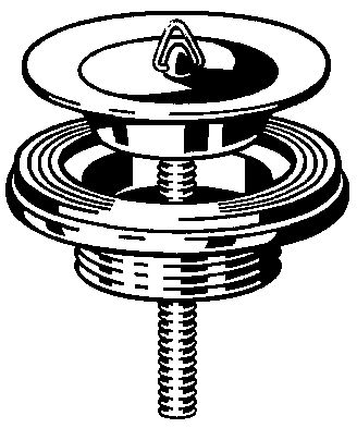 Viega Universal-Stopfenventil G 11/4 x 60mm, Mod. 5121, mit Stopfen