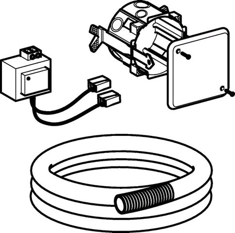 Geberit Rohbauset für UP-Netztransformator für HyTronic87/88