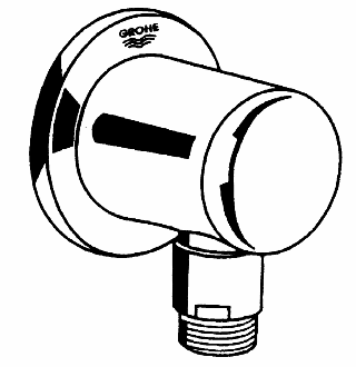 Grohe Wandanschlussbogen Relexa 28680 DN15 eigensicher chrom