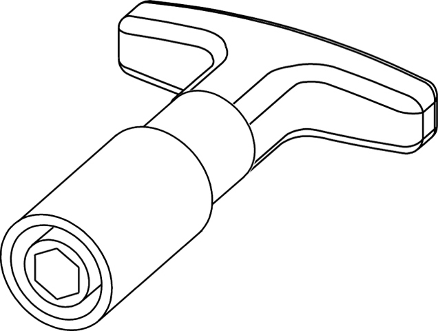 TECElogo Handgriff Kalibrier- und Anfaswerkzeug 16-25 mm