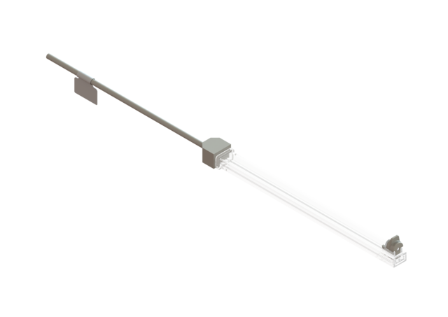 KESSEL Wandablauf Scada, LED-Leiste, Farbe RGB