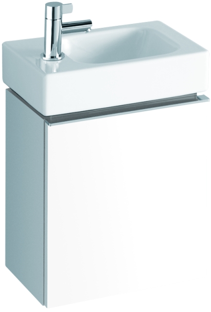 Keramag Handwaschbecken iCon, Hahnloch links 380x280mm