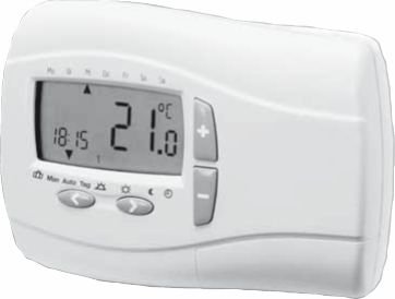 Logafix Digitaler Raumtemperatur-Regler DRT 401, 230V, EL1-8040