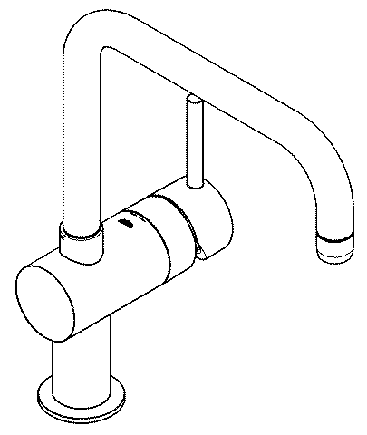 GROHE Einhand-SPT-Batterie Minta 32488 DN15 schwenkbarer U-Auslauf