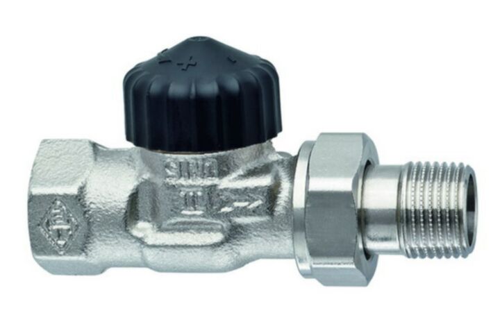 Heimeier Thermostat-Ventilunterteil Standard, Durchgang, vern.