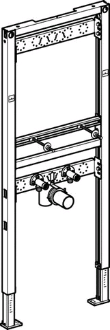 Geberit Duofix Waschtisch 130 cm, für Wandarmatur