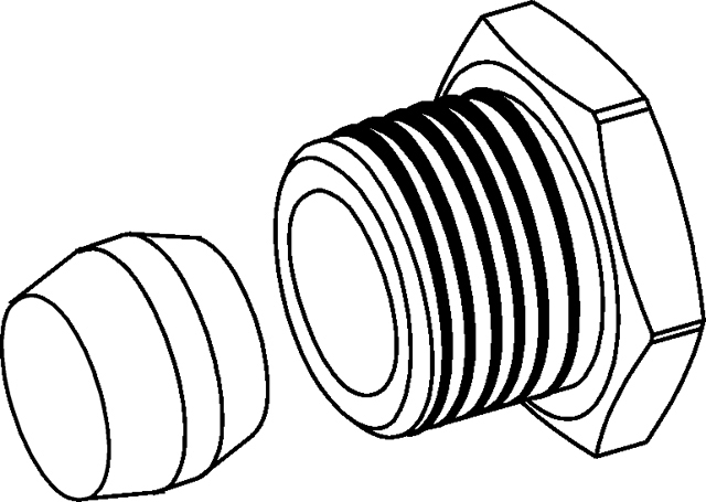 TECEflex Quetschverschraubung CU 15mm x 1/2" AG