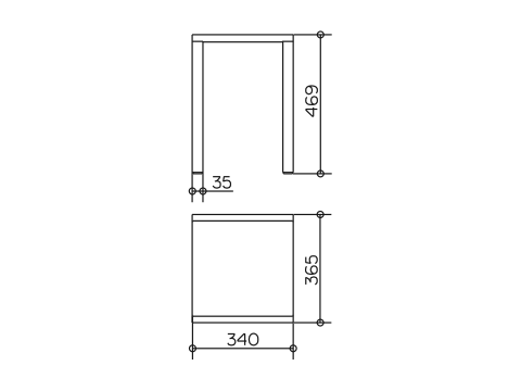 Keuco Hocker Plan 14982