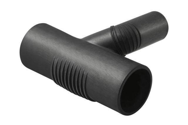Geberit Silent-db20 Abzweig f. Bidet, DU/ BW, links DN 90 / 56, m. Gummidicht. d 50/32