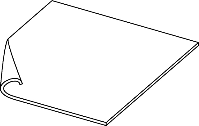 TECE Schallschutzmatte Drainbase für Drainline und Drainboard, Stck. 1,25 m x 1,25 m x 6 mm