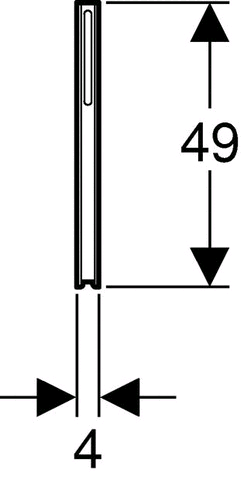 Geberit Kombifix Fußstützen (1 Paar) für WWC oder Bidet