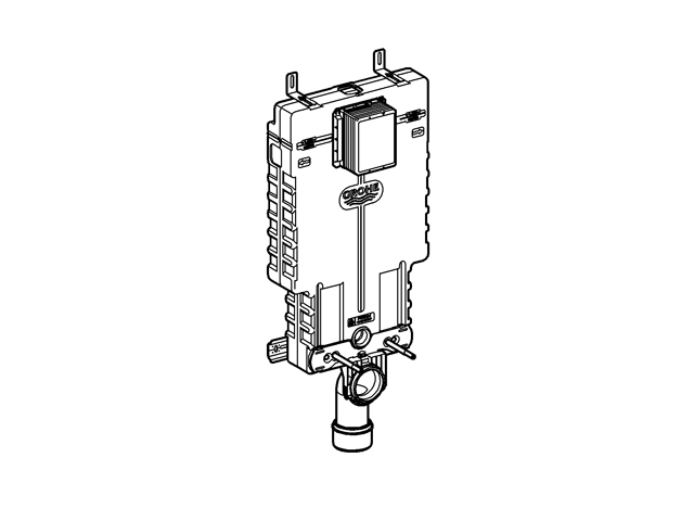 Grohe Uniset für WC 38643 mit Spülkasten GD 2