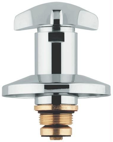 Grohe Oberteil 11504 für Unterputz-Ventile Trecorn Gr. Mark. blau 3/4" chrom