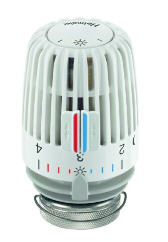 Heimeier Thermostat-Kopf K, weiss, Behördenausführung