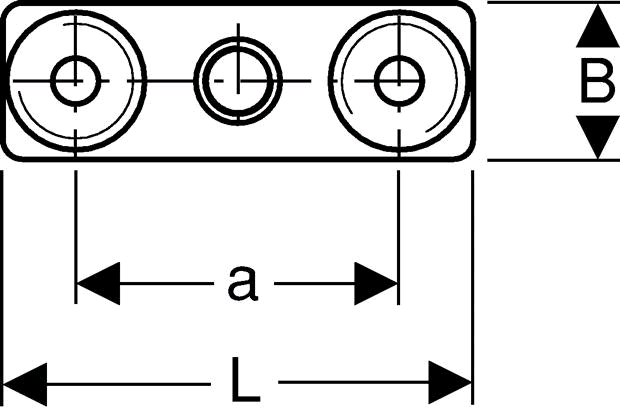 Geberit Grundplatten-Dämmset Grundplatte M 0