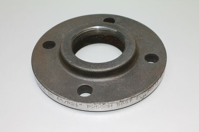 Gewindeflansch schwarz, EN 1092-1, PN10/16