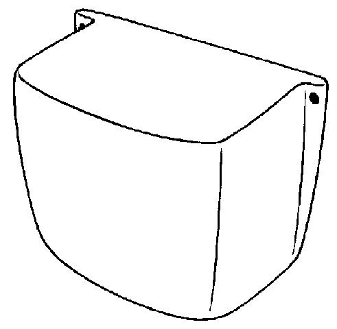 Keramag Halbsäule Kind 296500 weiß(alpin)