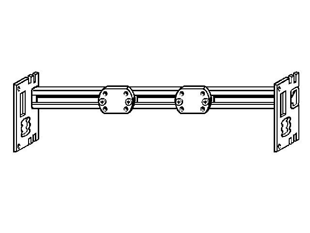 Viegaswift Armaturentraeger 8063.3, 656089, f. AP-Armaturen