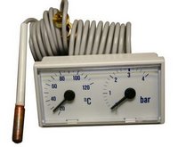 Buderus Thermomanometer zu U 122/ 124/ 112/ 114