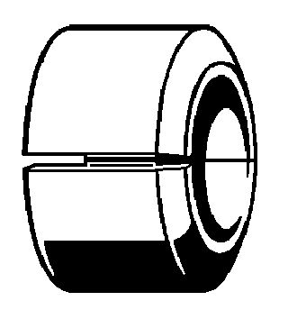 Viega WC-Klapprosette, Mod. 3821, Höhe 90mm, PVC