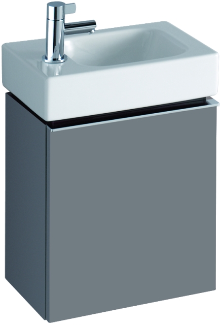 Keramag Handwaschbecken iCon, Hahnloch links 380x280mm