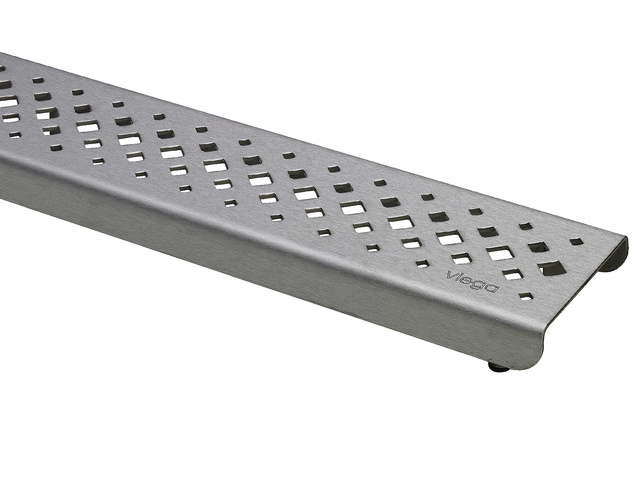 Viega Designrost Visign ER1, Mod. 4960.30, quadratisch, matt