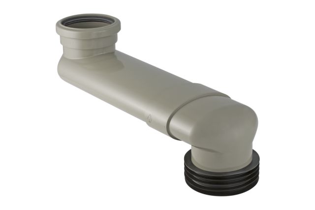 Geberit WC-Etagenbogen (PVC) DN90/110 waagrecht