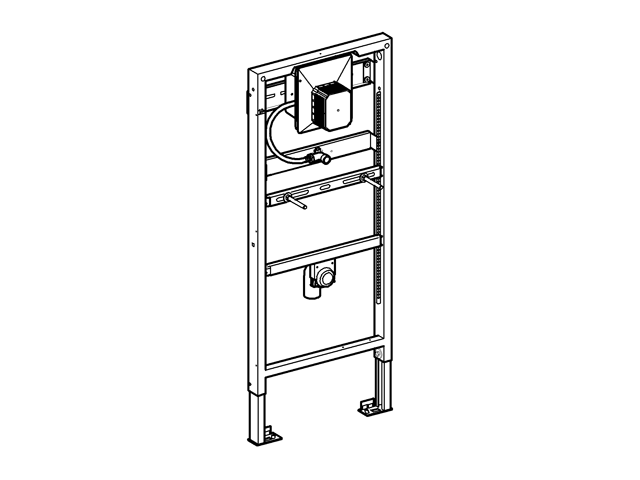 Grohe Rapid SL für Urinal 38786 mit Rapido U man./Tecktron IR-Elektr. 6/230V