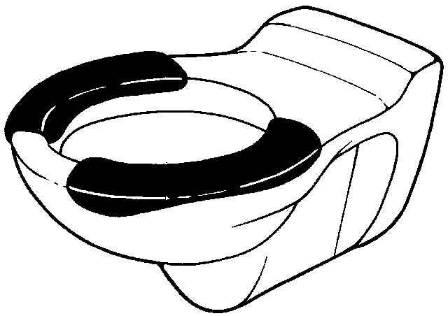 Keramag Tiefspül-WC Kind 201710, 6L wandh. Abgang waagr., Sitzflächen ro