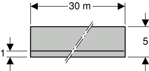 Geberit GIS Dämm- u. Trennstreifen 5 x 0,3 cm, (Rolle 30 m)