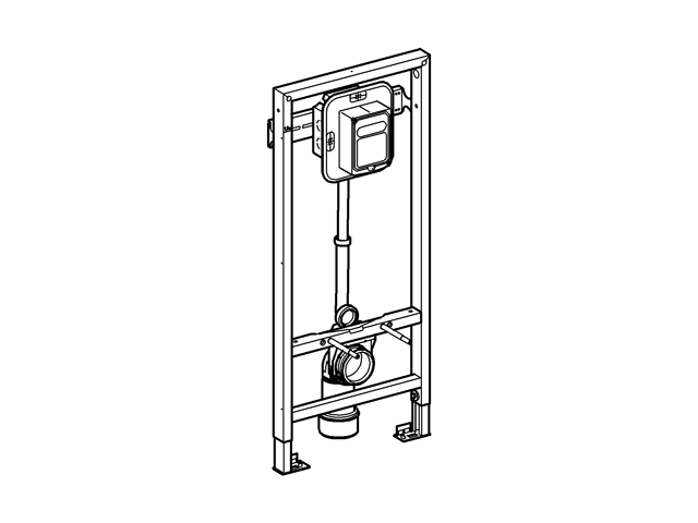 Grohe Rapid SL für WC 38519 Druckspüler 6-9 l Hand-/elektr. Bet. 1,13 m Bauhöhe