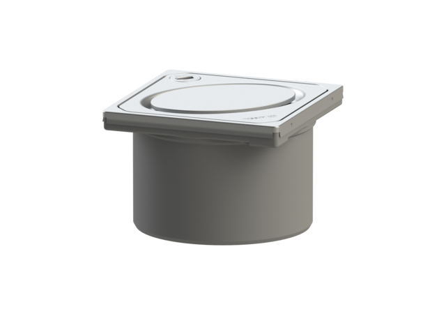 KESSEL Aufsatzstück, Designrost Oval, mit Lock&Lift, V2A