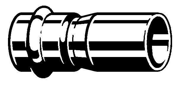 Viega Profipress Reduzierstück, Mod. 2415.1, aus Kupfer