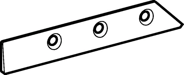 Geberit Ersatzmesser für Hobel Media d 200 und Universal links