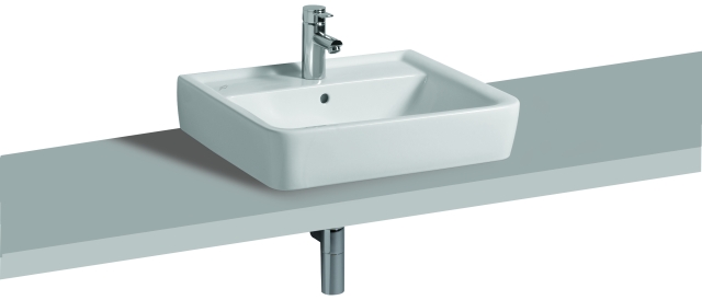 Keramag Aufsatzwaschtisch Renova Nr. 1 Plan 225160 600x480mm