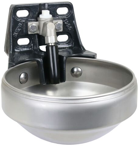 Suevia Tränkebecken Mod. 1200-VA 3/4", Art.-Nr. 100.1209, Edelstahl-Rohrventil