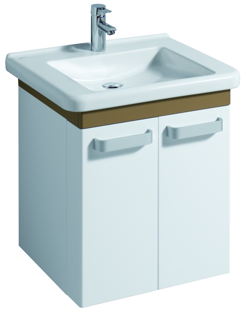 Keramag Waschtisch, unterfahrbar Dejuna ohne Überlauf, 650x550mm