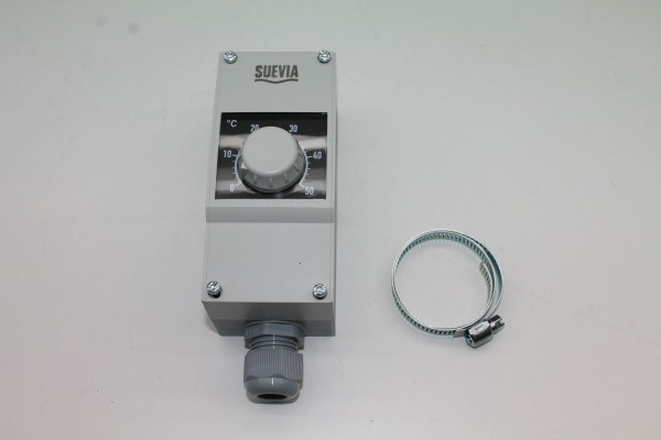 Suevia Regelthermostat, m. Rohrschelle, Nr. 102.1230 zu Mod. 311, 312,317