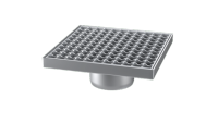 KESSEL Aufsatzstück Ferrofix, ohne Klebeflansch, 300x300mm, Gitterrost KESSEL Aufsatzstück Ferrofix, ohne Klebeflansch, 300x300mm, Gitterrost