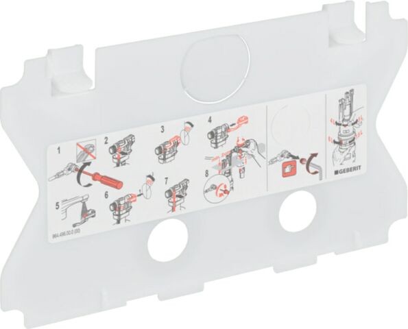 Geberit Schutzplatte für UP-SPK ab Bj. 2002