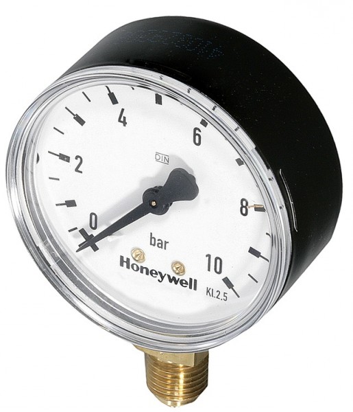 Honeywell Manometer M39M, G 1/4&quot;, Abg. unten, 63mm