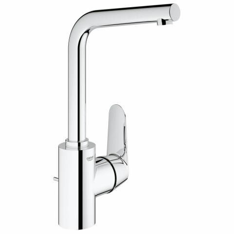 Grohe Einhand-Waschtisch-Batterie Eurodisc C 23054 Rohrauslauf Zugstangen-Abl.-grt. chrom