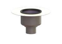 KESSEL Ablauf Ferrofix System 200, DN100, senkr., Klebeflansch KESSEL Ablauf Ferrofix System 200, DN100, senkr., Klebeflansch