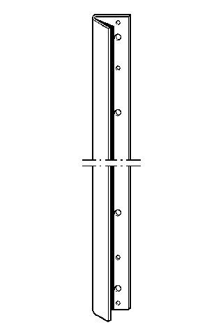 Viegaswift Eckprofil 45°, 8077, 284466, 112 x 5 x 3cm