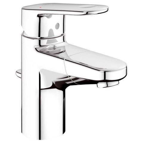 Grohe Einhand-Waschtisch-Batterie Europlus 33155 DN15 mit herausziehbarem Auslauf chrom