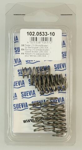 Suevia Feder, Nr. 102.0533-10 (Multipack, 10 Stck.) zu Mod. 84/84U/86/86U/95U