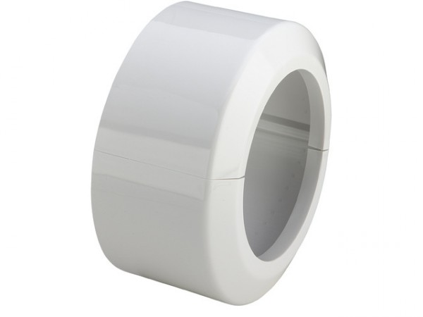 Viega WC-Klapprosette, Mod. 3821, Höhe 90mm, PVC