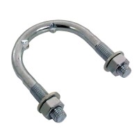 Suevia Befestigungsbügel M12, 11/2"-2", verz., Art.-Nr. 131.0169, m. Nocken, m. Mutter u. Scheibe Suevia Befestigungsbügel M12, 11/2"-2", verz., Art.-Nr. 131.0169, m. Nocken, m. Mutter u. Scheibe