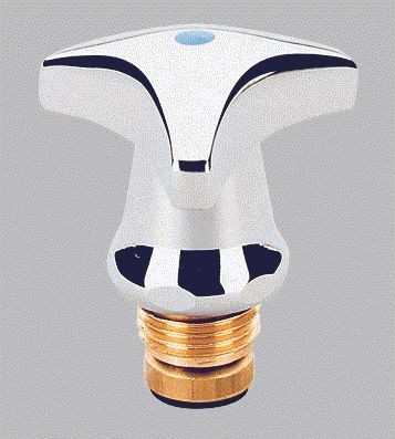 Grohe Oberteil 11101 mit Trecorn Griff Markierung blau 1/2&quot; chrom