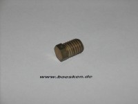 Suevia Regulierschraube M10, Messing, Nr. 102.0925 zu Mod. 92/95/310 Suevia Regulierschraube M10, Messing, Nr. 102.0925 zu Mod. 92/95/310